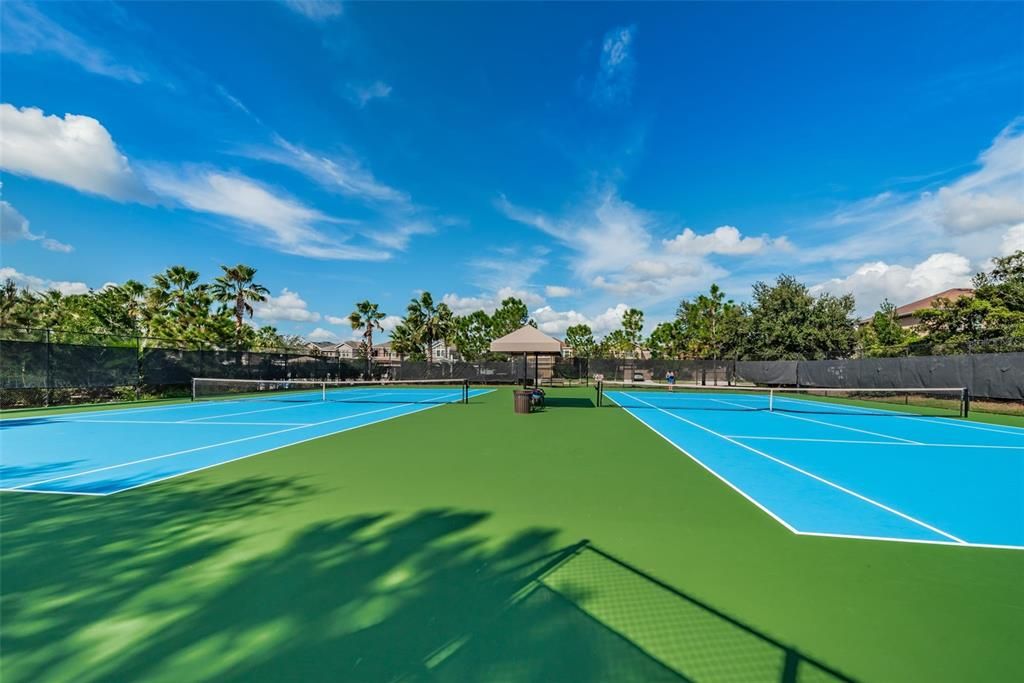 Exterior, Tennis Courts