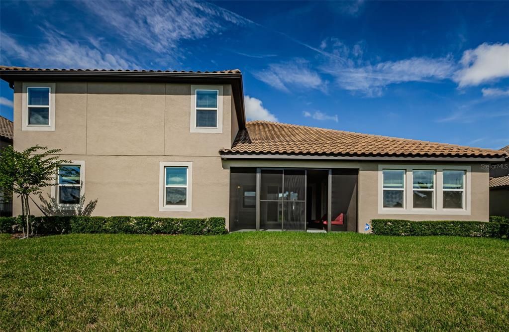 Backyard, Exterior, Facade, Mediterranean
