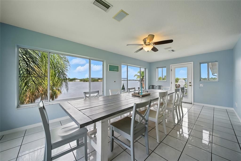 Dining room, Interior, Water