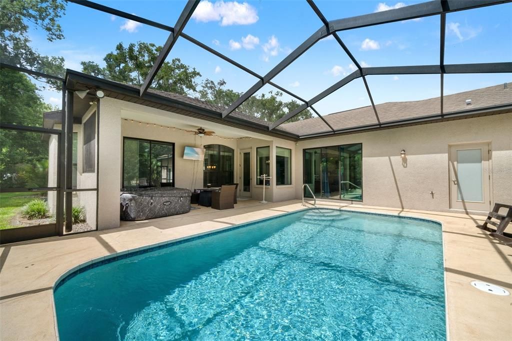 Glass Ceilings, Interior, Pool, Sun Room
