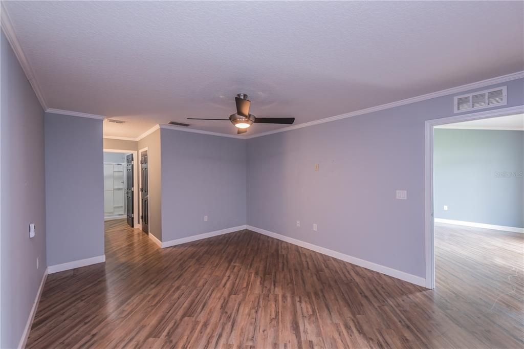 Empty room, Interior, Wood Texture Flooring