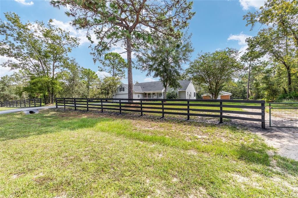 Backyard, Exterior
