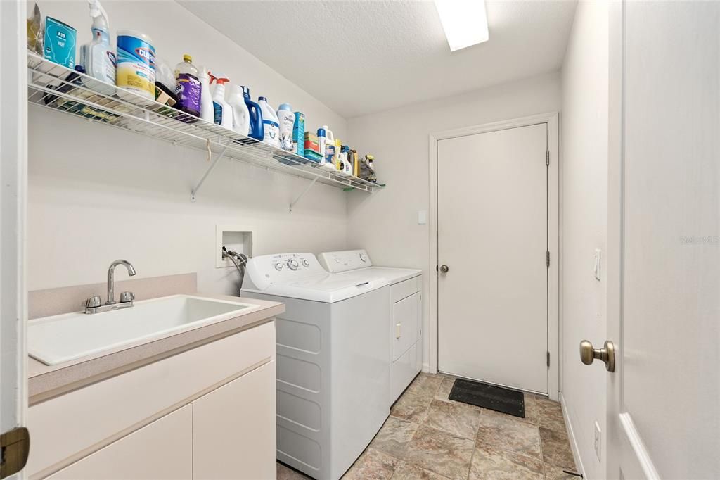 Interior, Washer