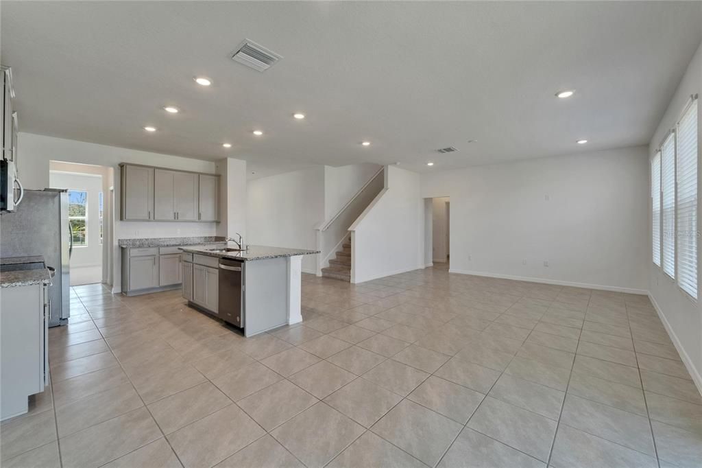 Interior, Kitchen, Recessed Lighting