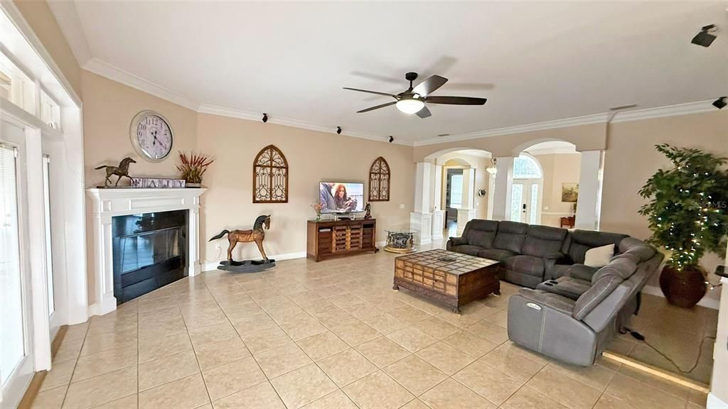 Fireplace, Interior, Living room