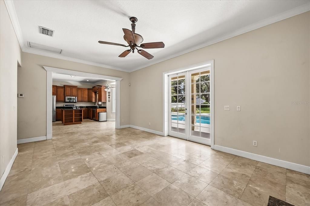 Empty room, Interior, Kitchen