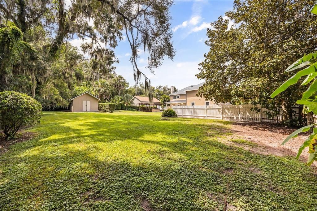 Backyard, Exterior
