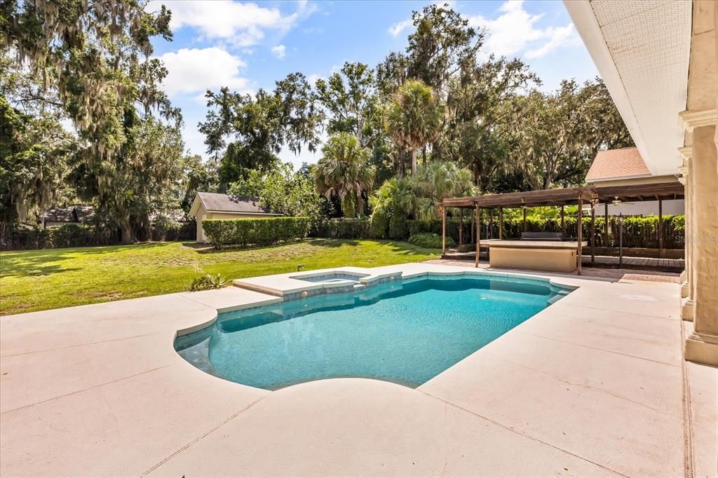 Backyard, Exterior, Pool