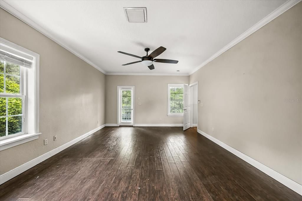 Empty room, Interior, Wood Texture Flooring