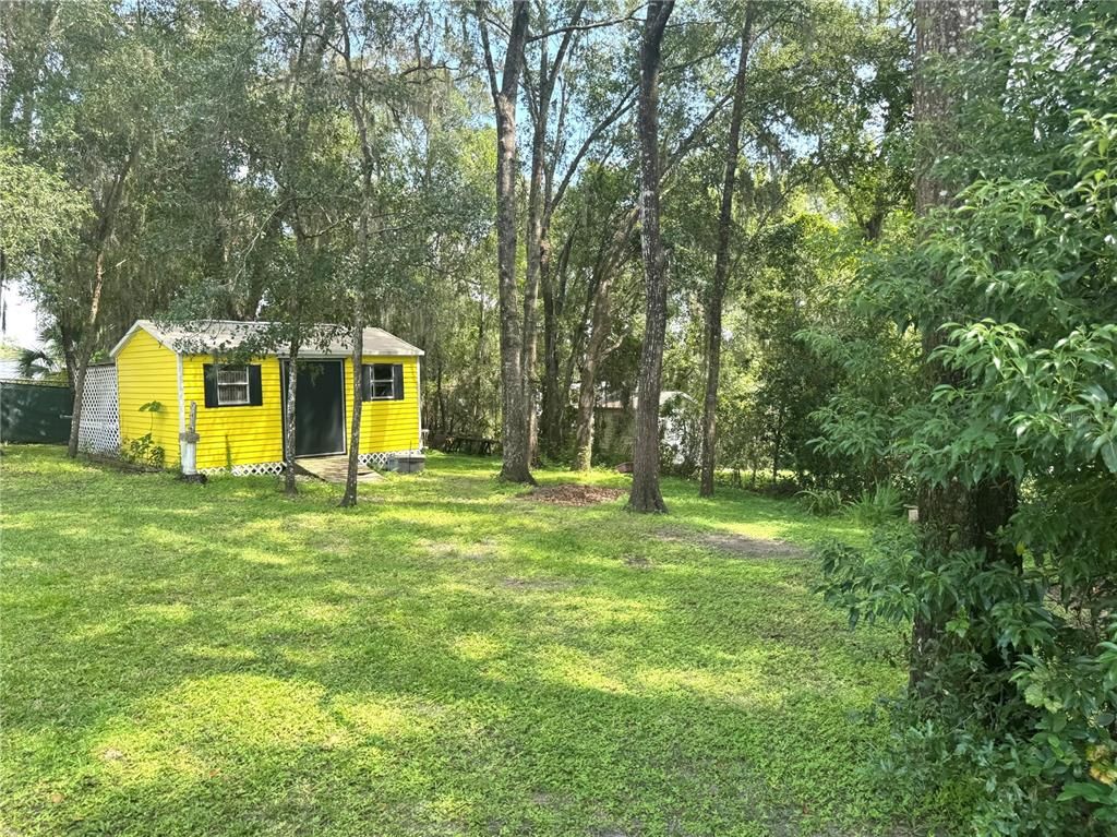 Backyard, Exterior
