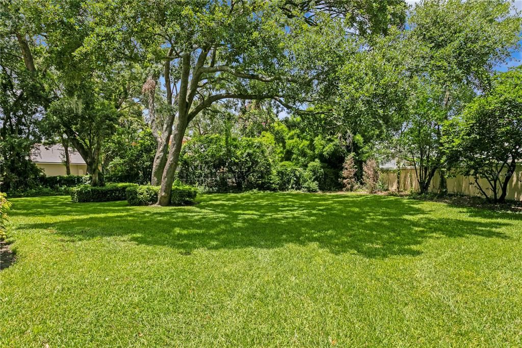 Backyard, Exterior