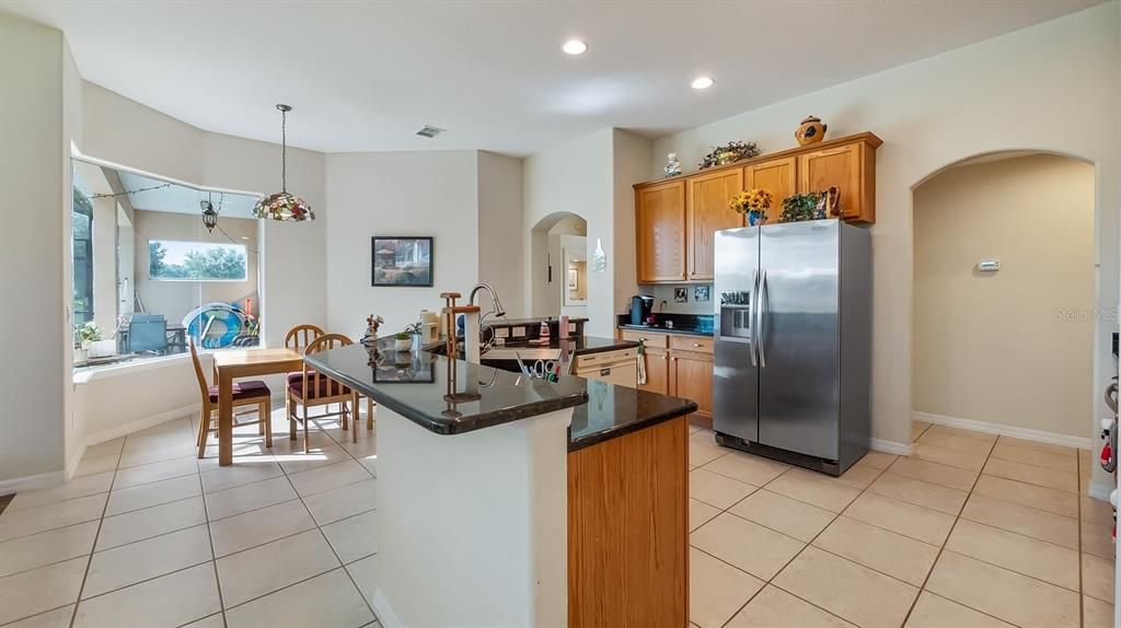 Dining room, Interior, Kitchen, Pendant Lights, Recessed Lighting