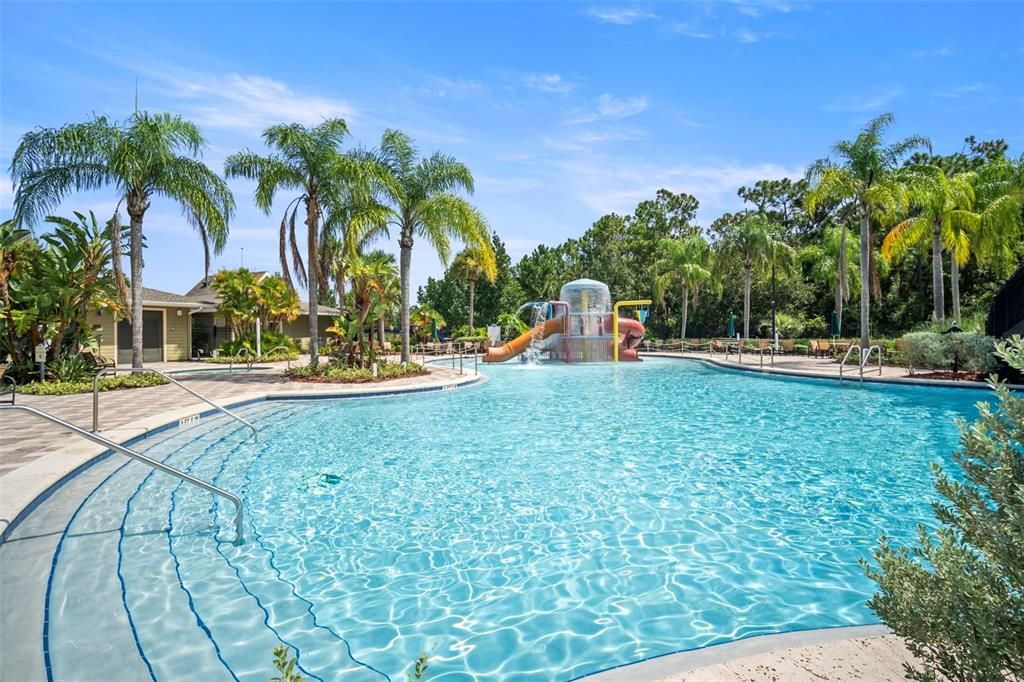 Exterior, Playground, Pool