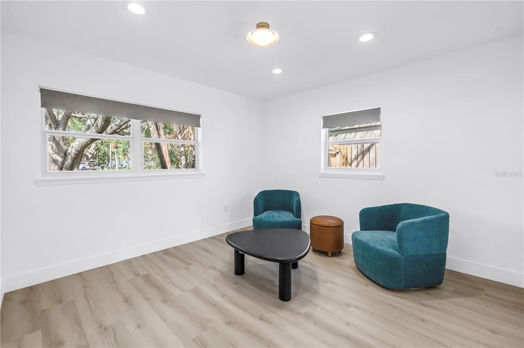 Interior, Recessed Lighting, Wood Texture Flooring