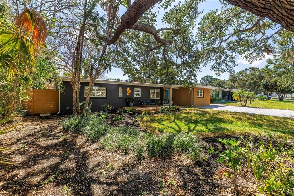 Backyard, Exterior