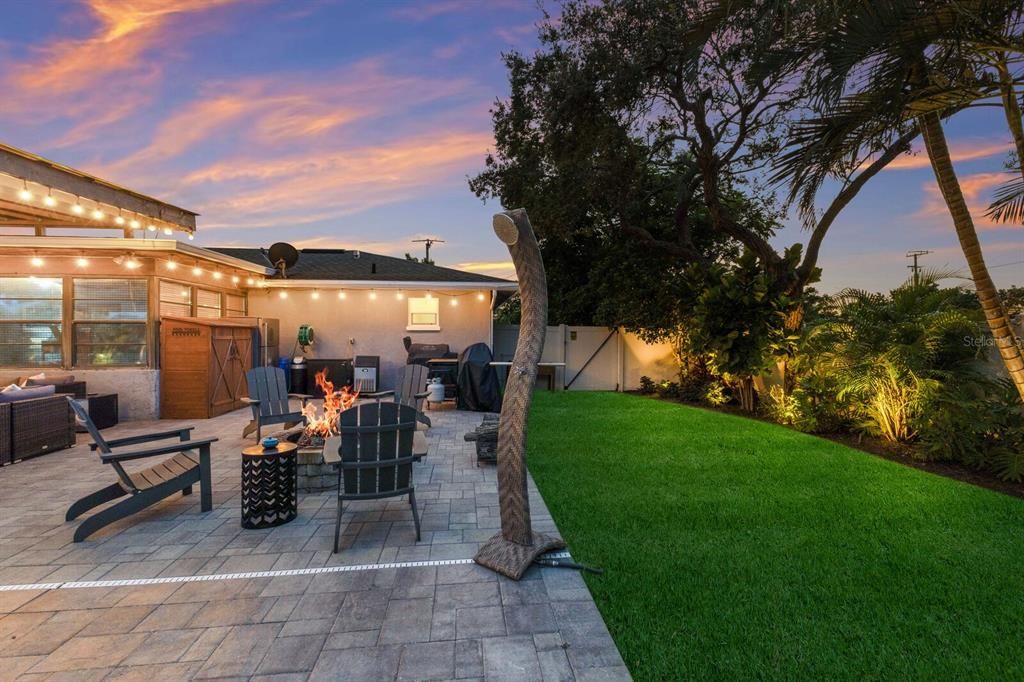 Backyard, Exterior