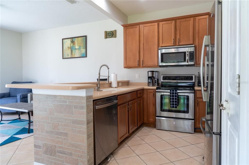 Interior, Kitchen, Stainless Steel Appliances