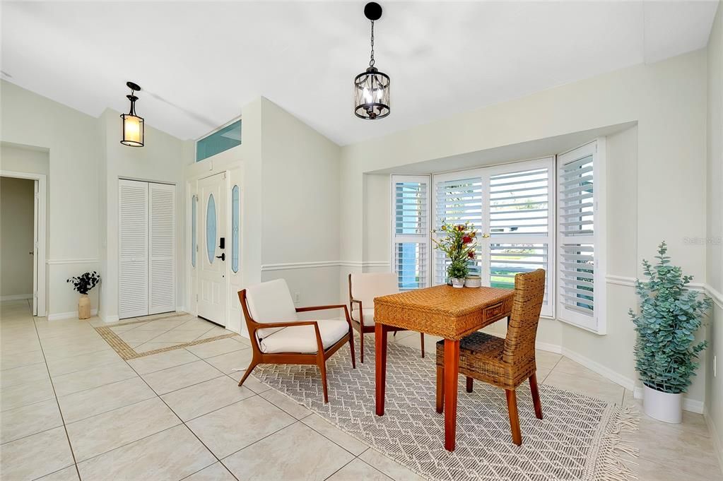 Dining room, Interior, Pendant Lights