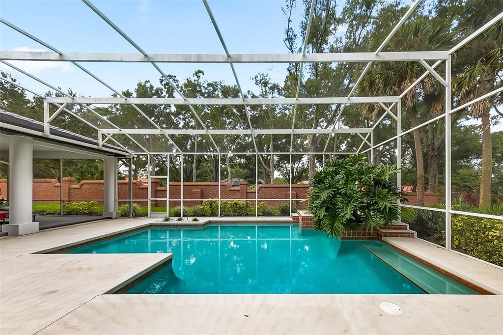 Glass Ceilings, Interior, Pool, Sun Room