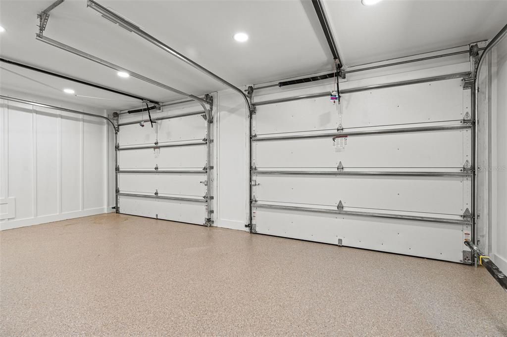 Garage, Interior, Recessed Lighting