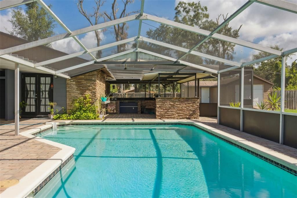 Glass Ceilings, Interior, Pool, Sun Room