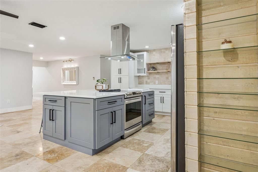 Interior, Kitchen, Recessed Lighting, Stainless Steel Appliances