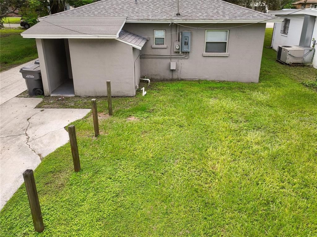 Backyard, Exterior