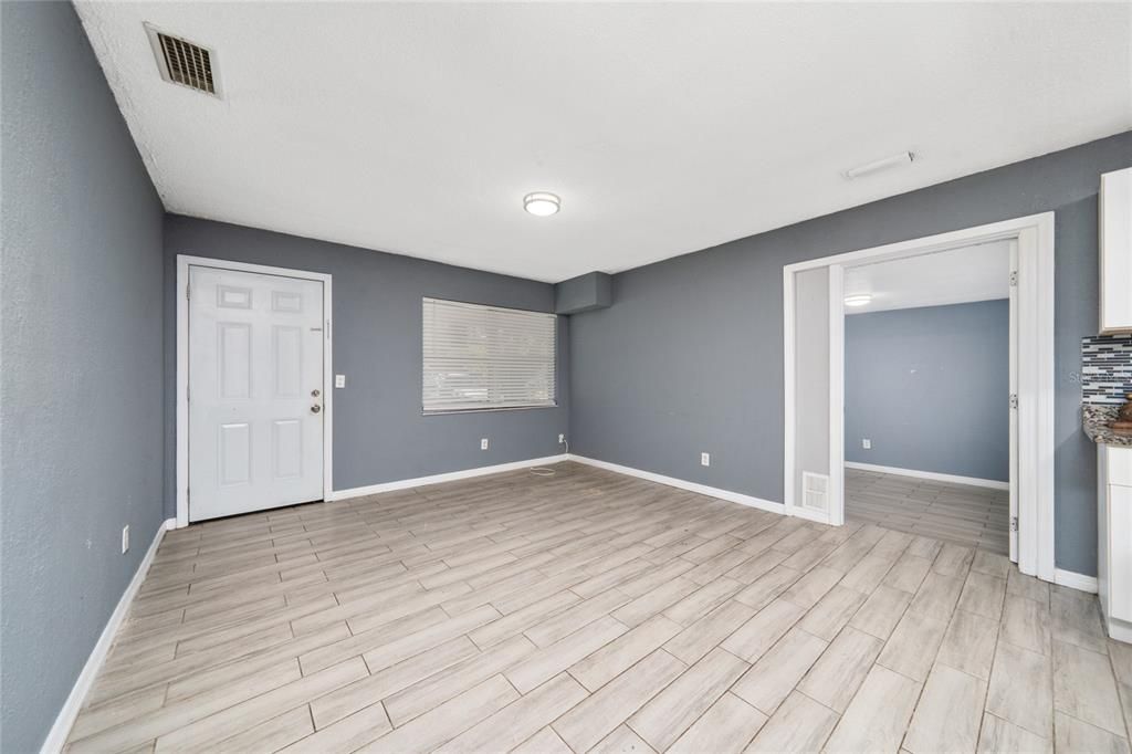 Empty room, Interior, Wood Texture Flooring