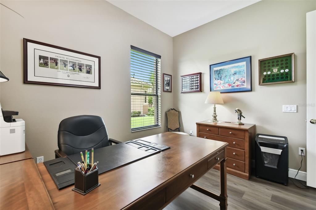 Home Office, Interior, Wood Texture Flooring