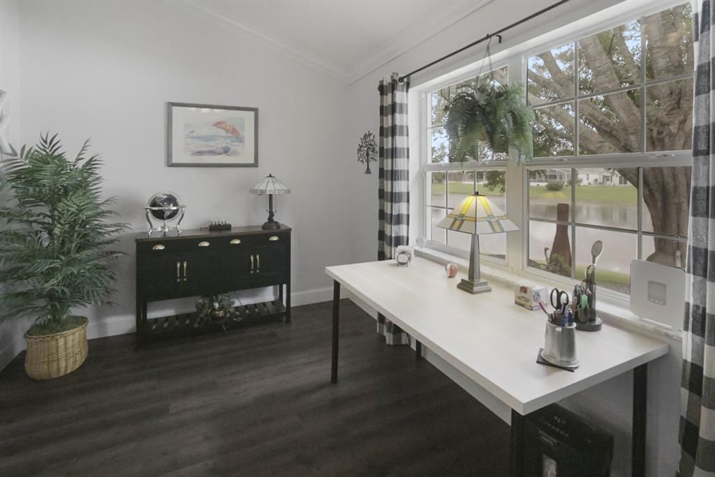 Home Office, Interior, Wood Texture Flooring