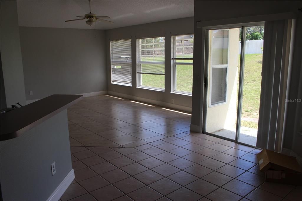 Empty room, Interior