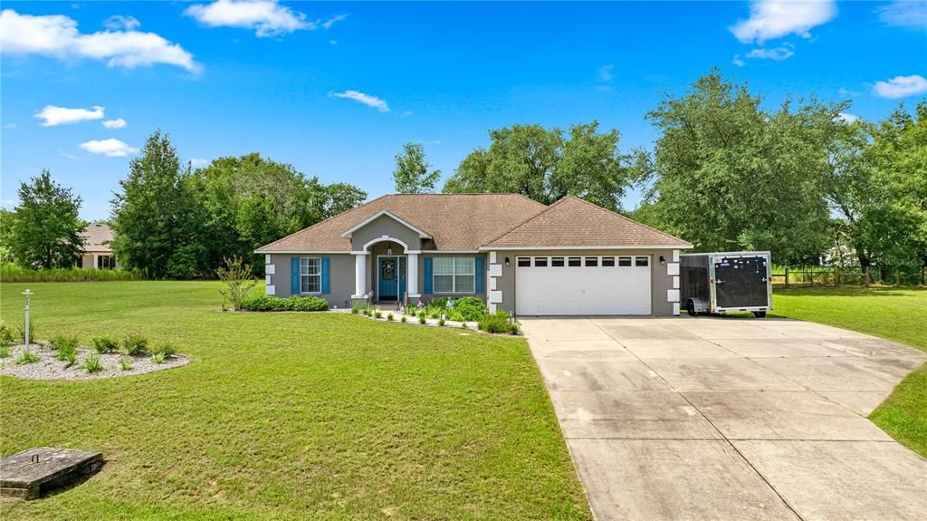 Attached, Backyard, Exterior, Facade, Ranch