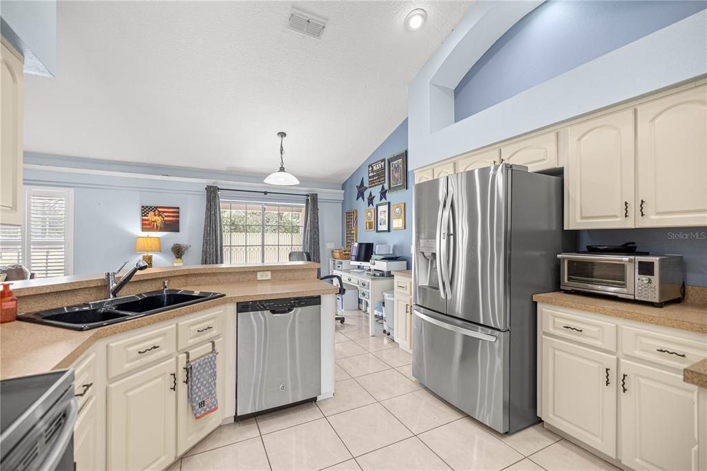 Interior, Kitchen, Pendant Lights, Recessed Lighting