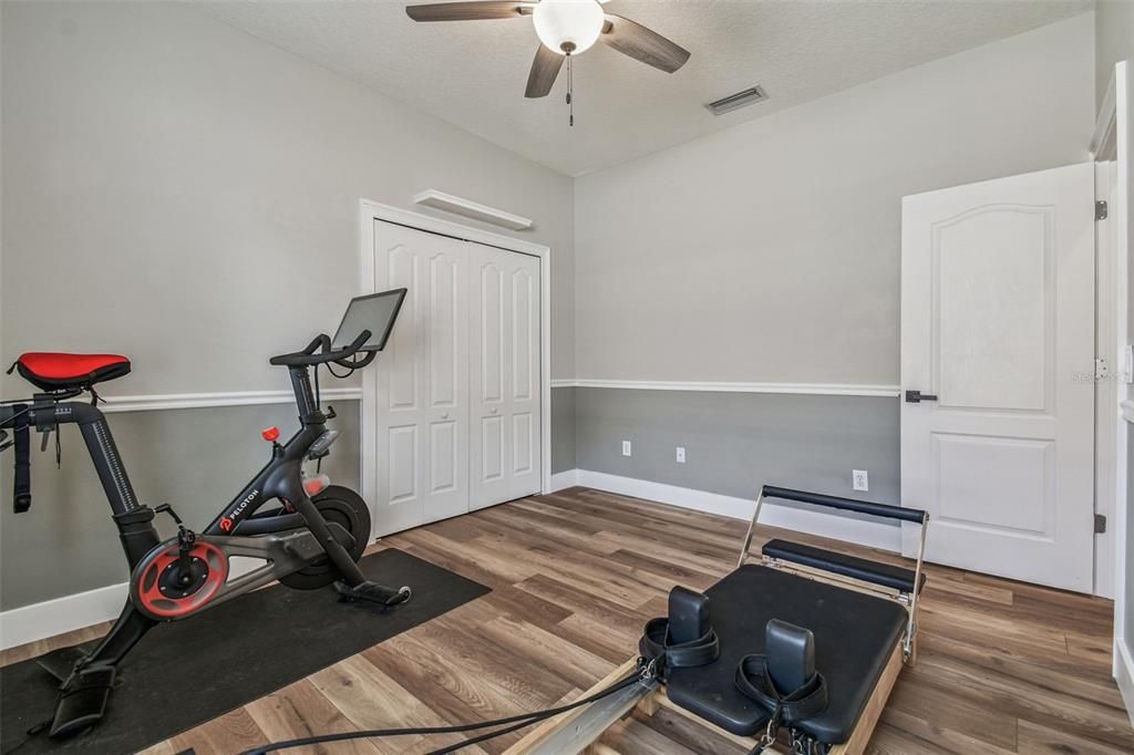 Fitness Equipment, Interior, Wood Texture Flooring