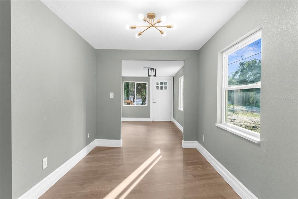 Interior, Pendant Lights, Wood Texture Flooring