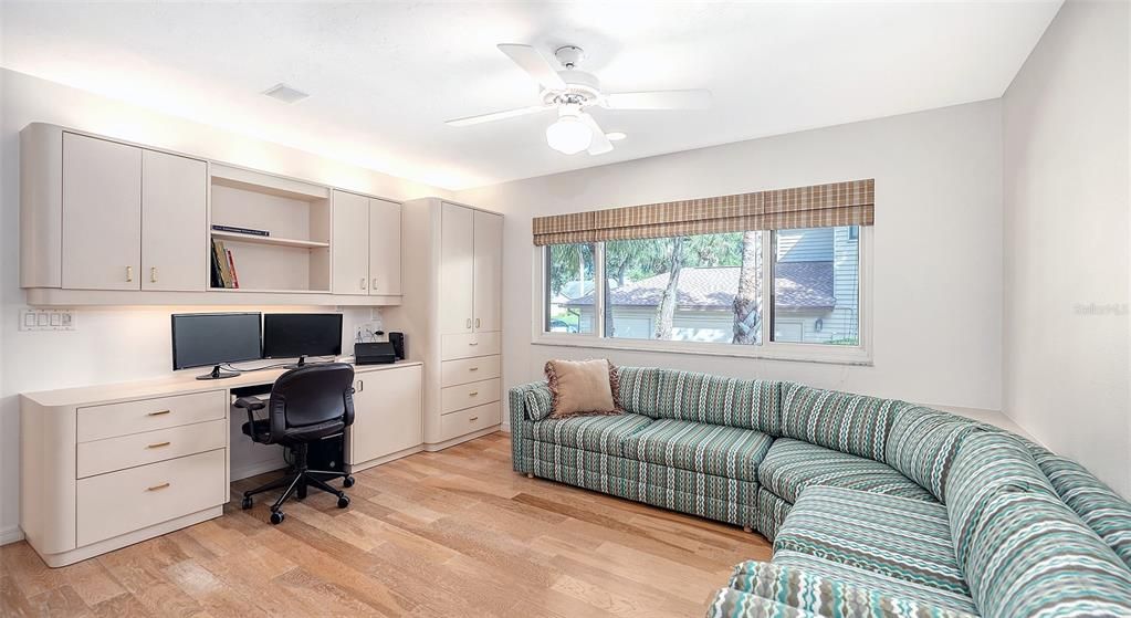 Home Office, Interior, Wood Texture Flooring