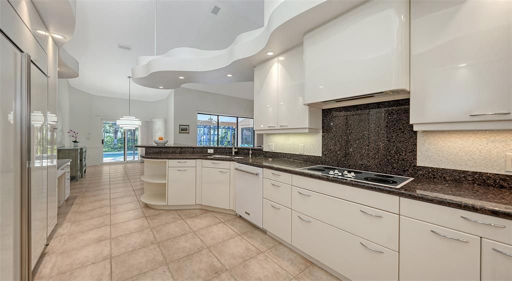 Interior, Kitchen, Pendant Lights, Recessed Lighting
