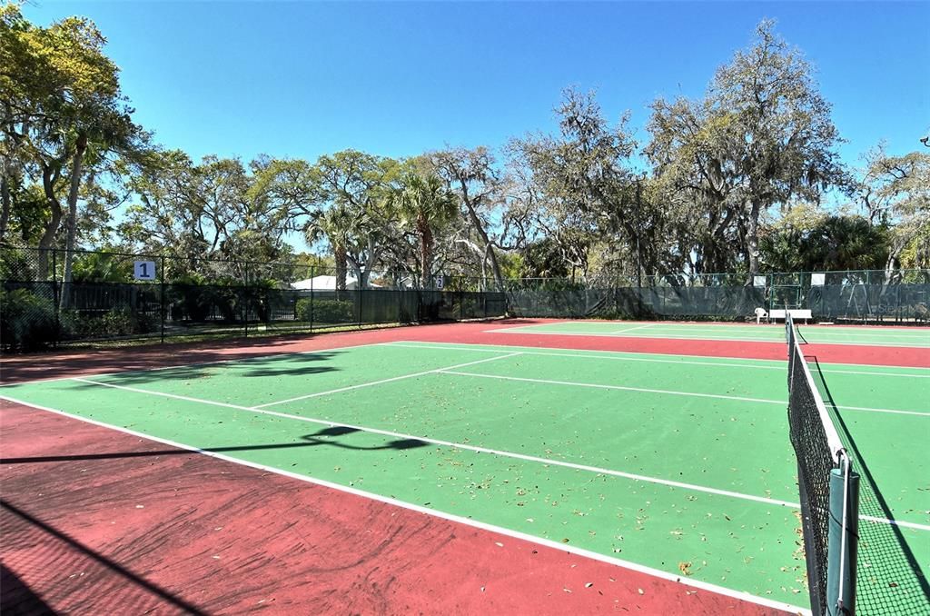 Exterior, Tennis Courts