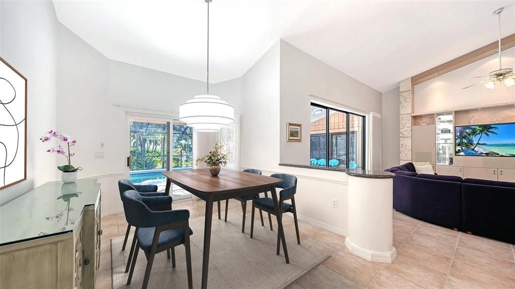 Dining room, Interior, Living room, Pendant Lights