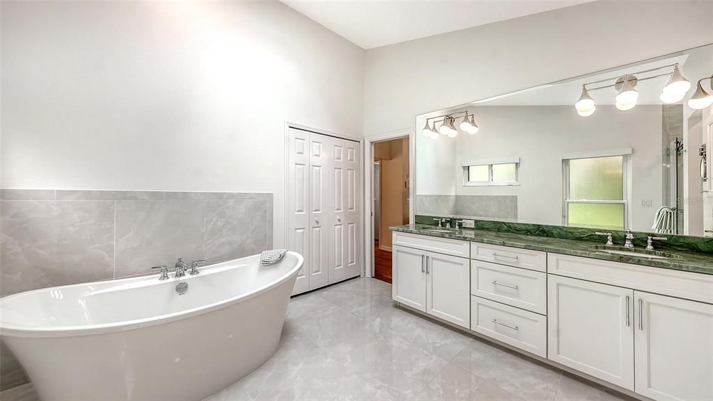 Bathroom, Dual Sink Vanities, Free Standing Baths, Interior