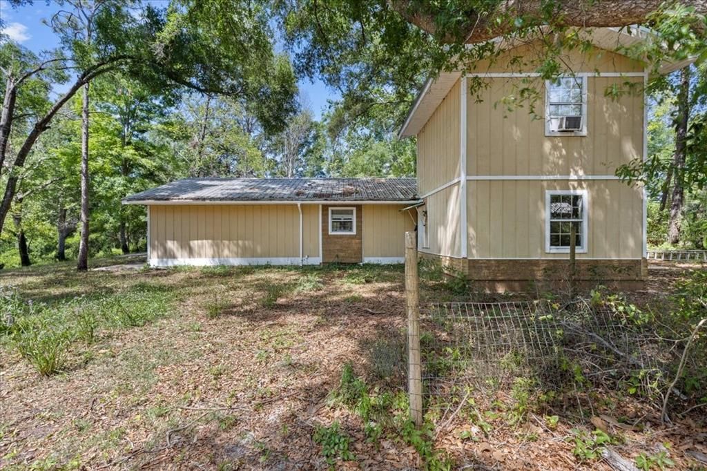 Backyard, Exterior
