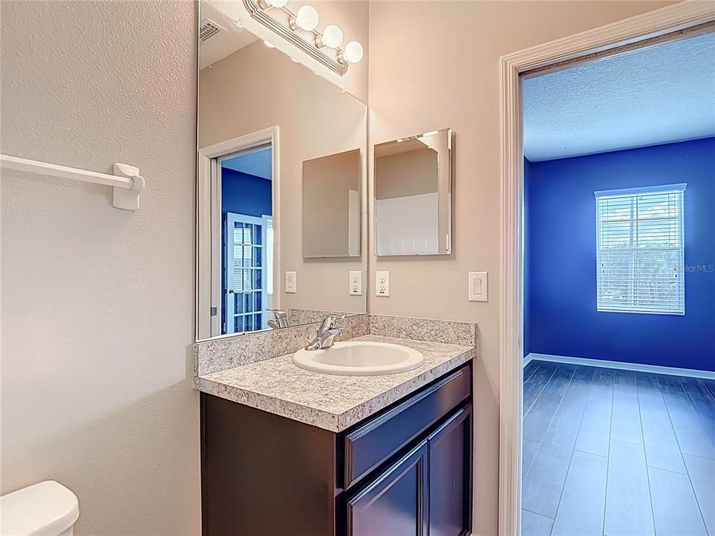 Bathroom, Interior, Wood Texture Flooring