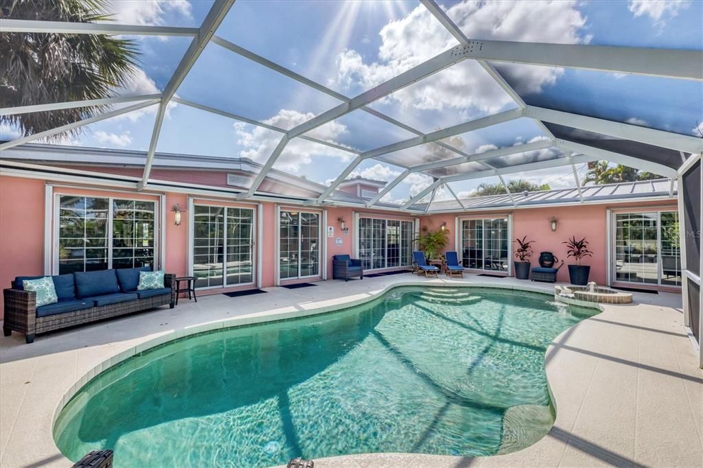 Glass Ceilings, Interior, Pool, Sun Room