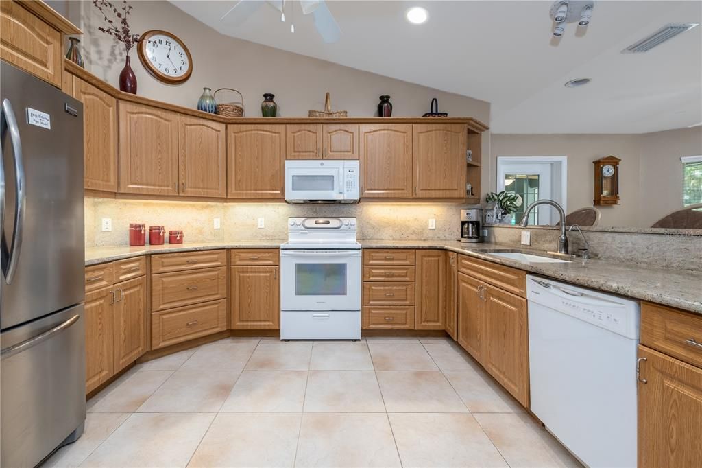 Interior, Kitchen, Recessed Lighting