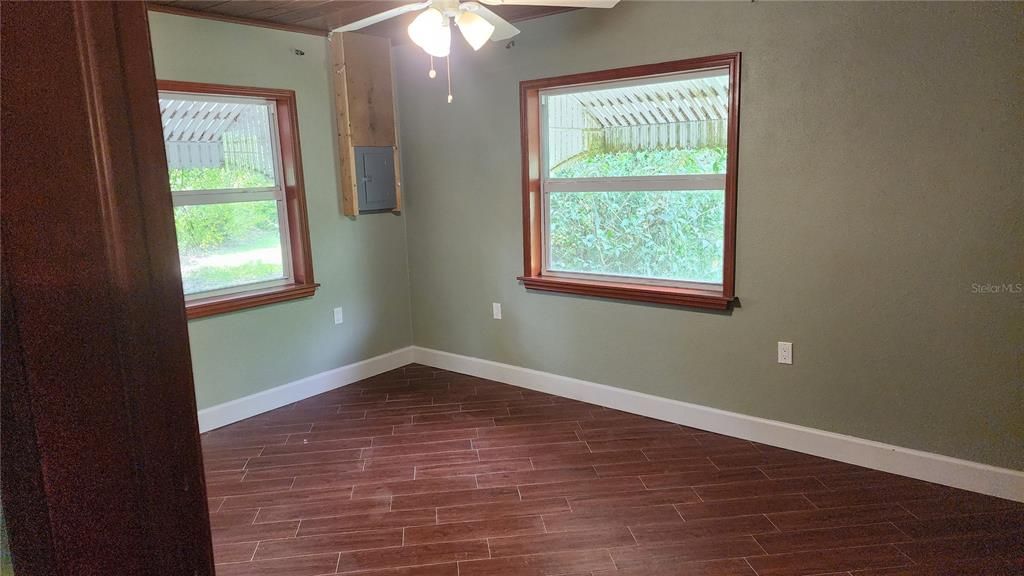 Empty room, Interior, Wood Texture Flooring