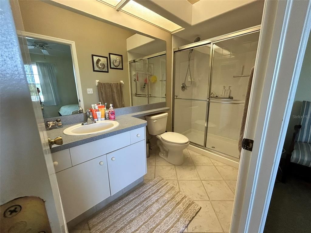 Bathroom, Glass Shower, Interior, Marble