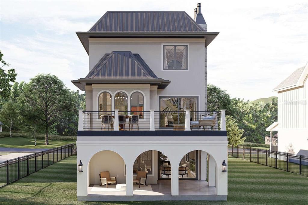Exterior, Facade, French Provincial