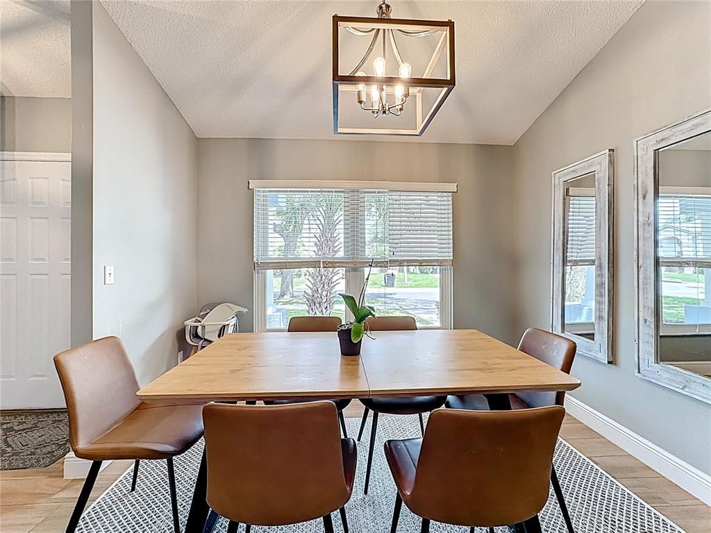 Dining room, Interior, Wood Texture Flooring