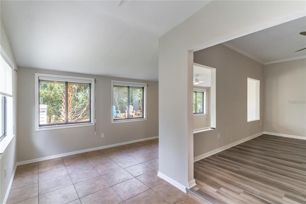 Empty room, Interior, Wood Texture Flooring