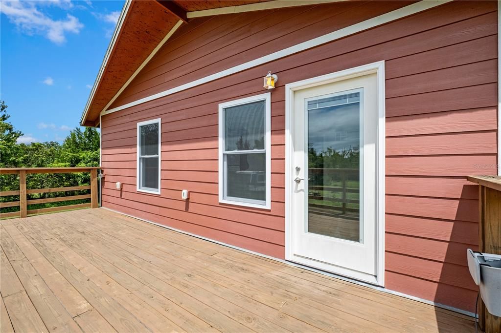 Exterior, Wood Texture Flooring